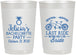 Personalized Bachelorette 22 oz Frosted Cups - Last Ride Before Bride | 60073
