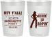 Personalized Bachelorette 22 oz Frosted Cups - Ridin And Ropin | 60078