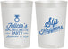 Personalized Bachelorette 22 oz Frosted Cups - Sip Happens | 60081