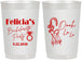 Personalized Bachelorette 22 oz Frosted Cups - Paris | 60090