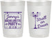 Personalized Bachelorette 22 oz Frosted Cups - Stroll On Down | 60092