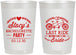 Personalized Bachelorette 22 oz Frosted Cups - Last Ride Before Bride | 60093
