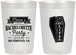 Personalized Bachelorette 22 oz Frosted Cups - Rip Single Life | 60095