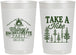 Personalized Bachelorette 22 oz Frosted Cups - Camping | 60098