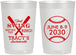 Personalized Bachelorette 22 oz Frosted Cups - Final Swing Before Ring | 60109