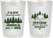 Personalized Bachelorette 22 oz Frosted Cups - Camping | 60124