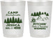 Personalized Bachelorette 22 oz Frosted Cups - Camping | 60125