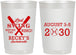 Personalized Bachelorette 22 oz Frosted Cups - Last Swing Before Ring | 60127