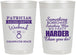 Personalized Bachelorette 22 oz Frosted Cups - Something Borrowed | 60130