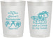 Personalized Bachelorette 22 oz Frosted Cups - Sun Sand Drink Hand | 60134