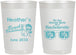 Personalized Bachelorette 22 oz Frosted Cups - Beach | 60135