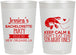 Personalized Bachelorette 22 oz Frosted Cups - Crawfish Boil | 60137