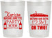 Personalized Bachelorette 22 oz Frosted Cups - Before She Says I Do | 60142