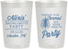 Personalized Bachelorette 22 oz Frosted Cups - Formal Party | 60145