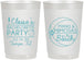 Personalized Bachelorette 22 oz Frosted Cups - Manis Mimosas | 60149