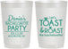 Personalized Bachelorette 22 oz Frosted Cups - Toast And Roast | 60153