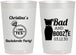Personalized Bachelorette 22 oz Frosted Cups - Bad And Boozie | 60157