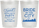 Personalized Bachelorette 22 oz Frosted Cups - New York | 60162