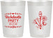 Personalized Bachelorette 22 oz Frosted Cups - Flowers | 60174