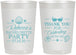 Personalized Bachelorette 22 oz Frosted Cups - Beach | 60177