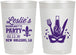 Personalized Bachelorette 22 oz Frosted Cups - Mardi Gras | 60185