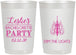 Personalized Bachelorette 22 oz Frosted Cups - Lights | 60188