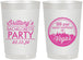 Personalized Bachelorette 22 oz Frosted Cups - Las Vegas | 60190