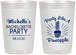 Personalized Bachelorette 22 oz Frosted Cups - Party Like A Pineapple | 60193
