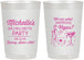 Personalized Bachelorette 22 oz Frosted Cups - Las Vegas | 60199