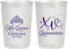 Personalized Quinceanera 22 oz Frosted Cups - Mis Quince Anos | 70002