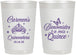 Personalized Quinceanera 22 oz Frosted Cups - Bienvenidos A Mis Quince | 70005