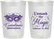 Personalized Quinceanera 22 oz Frosted Cups - Mardi Gras Quince | 70010