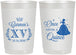Personalized Quinceanera 22 oz Frosted Cups - Once Upon A Quince | 70011