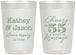Personalized Anniversary 22 oz Frosted Cups - Cheers To 55 Years | 80018