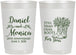 Personalized Anniversary 22 oz Frosted Cups - 25th Wedding | 80022