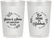 Personalized Anniversary 22 oz Frosted Cups - 50th Wedding | 80027