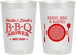 Personalized Baby Shower 22 oz Frosted Cups - Beers Bbq Babies | 90007