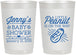 Personalized Baby Shower 22 oz Frosted Cups - Peanut On The Way | 90025