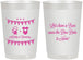 Personalized Baby Shower 22 oz Frosted Cups - Beer Due Date Is Near | 90032
