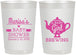 Personalized Baby Shower 22 oz Frosted Cups - Baby Girl Is Brewing | 90034