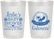 Personalized Baby Shower 22 oz Frosted Cups - Fox Cuteness | 90036