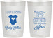 Personalized Baby Shower 22 oz Frosted Cups - Baby Is Brewing | 90041