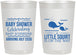 Personalized Baby Shower 22 oz Frosted Cups - Mermaid On Her Way | 90044