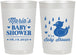 Personalized Baby Shower 22 oz Frosted Cups - Duckling | 90047