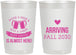 Personalized Baby Shower 22 oz Frosted Cups - Raise A Beer | 90049