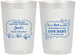 Personalized Baby Shower 22 oz Frosted Cups - Fish | 90075