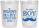 Personalized Baby Shower 22 oz Frosted Cups - Little Boy | 90092