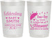 Personalized Baby Shower 22 oz Frosted Cups - Little Bit Of Heaven | 90095