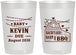 Personalized Baby Shower 22 oz Frosted Cups - Baby And Bbq | 90101