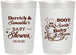 Personalized Baby Shower 22 oz Frosted Cups - Boot Scootin | 90106